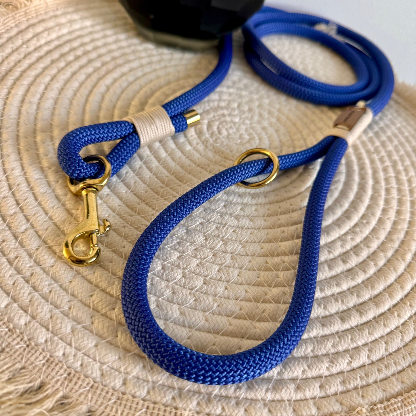 Hondenleiband Indigo Blauw - Ontwerp je eigen leiband