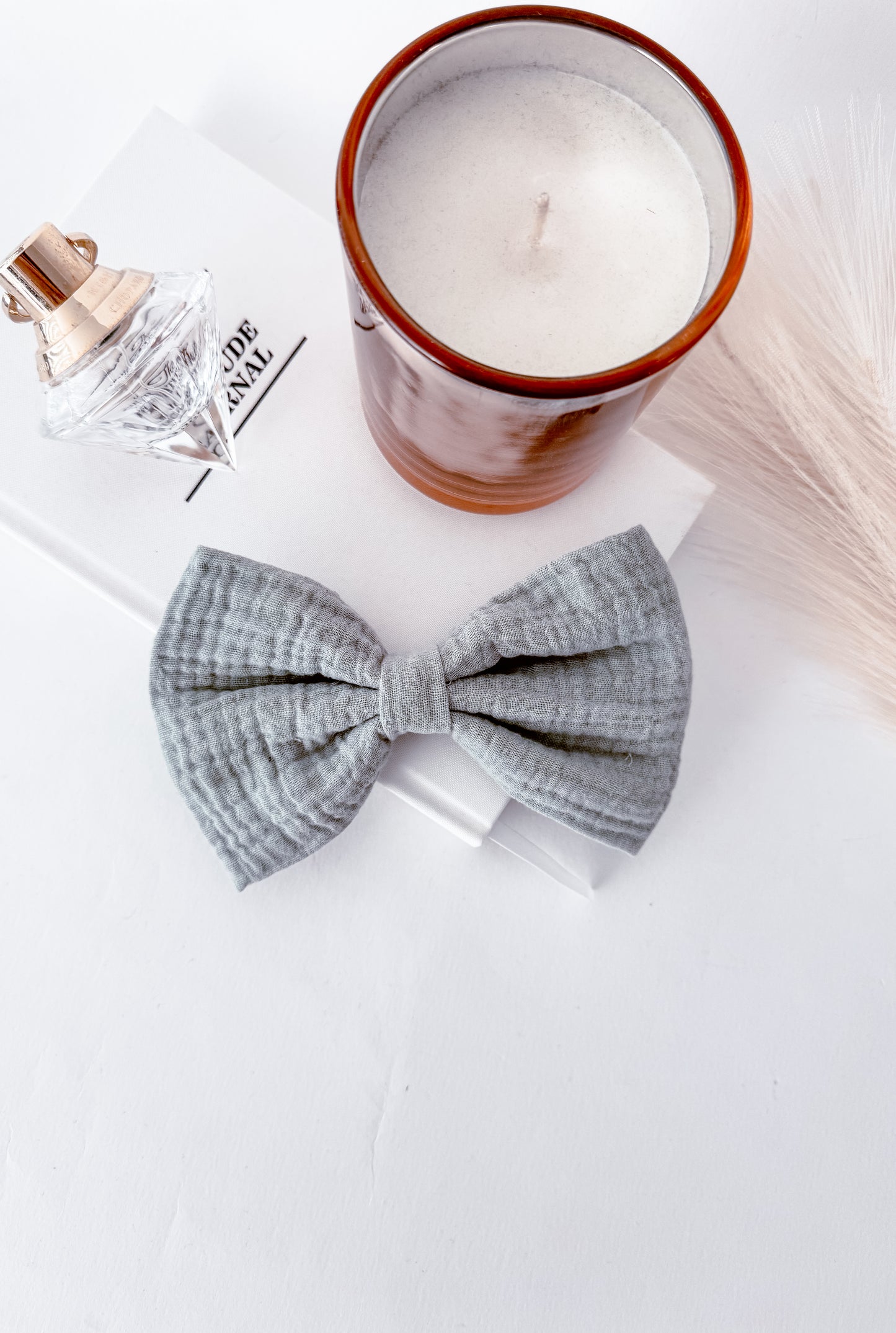 Dog bow - Pastel mint